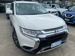 2018 Mitsubishi Outlander ZL MY19 ES AWD White 6 Speed Constant Variable Wagon