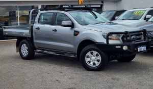 2016 Ford Ranger PX MkII XLS Double Cab Silver 6 Speed Manual Utility
