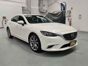 2018 Mazda 6 GL1031 Atenza SKYACTIV-Drive White 6 Speed Sports Automatic Sedan
