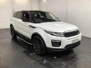 2015 Land Rover Range Rover Evoque LV MY16 TD4 180 HSE Fuji White 9 Speed Automatic Wagon