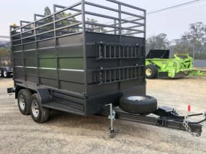 4.5 tone Multi use Plant Trailer / Cattle / livestock Crate Emerald Central Highlands Preview