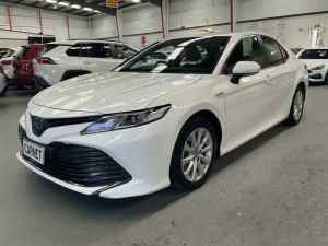 2020 Toyota Camry AXVH71R Ascent (Hybrid) White Continuous Variable Sedan