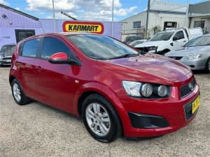 2012 Holden Barina TM Red 6 Speed Automatic Hatchback