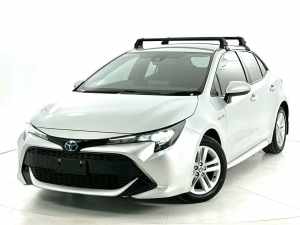 2019 Toyota Corolla ZWE211R Ascent Sport E-CVT Hybrid Silver 10 Speed Constant Variable Hatchback