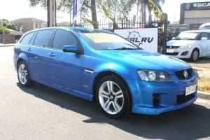 2010 Holden Commodore VE MY10 SV6 Blue 6 Speed Automatic Sportswagon