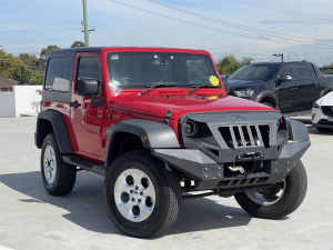 2014 Jeep Wrangler JK MY2014 Sport Red 5 Speed Automatic Softtop
