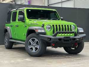 2019 Jeep Wrangler JL MY19 Unlimited Sport S Green 8 Speed Automatic Softtop