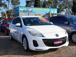 2012 Mazda 3 BL10F2 Neo Activematic White 5 Speed Sports Automatic Hatchback