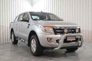2014 Ford Ranger PX XL Silver 6 Speed Sports Automatic Utility