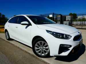 2020 Kia Cerato BD MY20 S Clear White 6 Speed Sports Automatic Hatchback