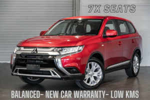 2021 Mitsubishi Outlander ZL MY21 ES AWD Red 6 Speed Constant Variable Wagon