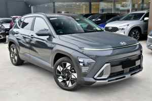 2024 Hyundai Kona SX2.V1 MY24 Premium 2WD Grey 1 Speed Constant Variable Wagon