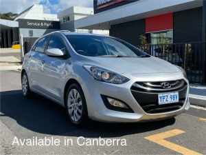 2013 Hyundai i30 GD2 Active Silver 6 Speed Sports Automatic Hatchback