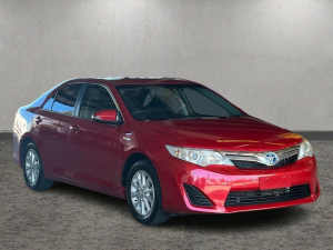 2013 Toyota Camry AVV50R Hybrid H Red 1 Speed Constant Variable Sedan Hybrid