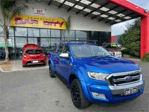 2017 Ford Ranger PX MkII 2018.00MY XLT Double Cab Blue 6 Speed Sports Automatic Utility Traralgon Latrobe Valley Preview