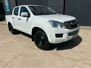 2014 Isuzu D-MAX MY14 SX Crew Cab 4x2 High Ride White 5 Speed Sports Automatic Utility Fairfield East Fairfield Area Preview