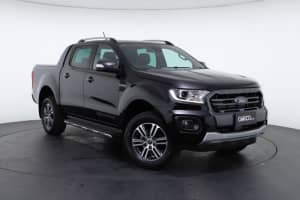 2022 Ford Ranger PX MkIII 2021.75MY Wildtrak Black 10 Speed Sports Automatic Double Cab Pick Up