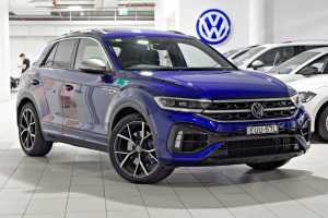 2022 Volkswagen T-ROC D11 MY22 R DSG 4MOTION Blue 7 Speed Sports Automatic Dual Clutch Wagon