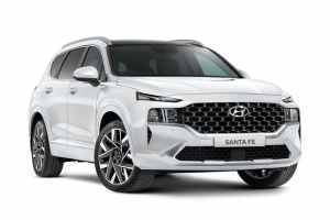2023 Hyundai Santa Fe TM.V4 MY23 Highlander White Cream 8 Speed Sports Automatic Wagon