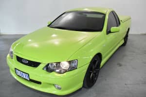 2006 Ford Falcon BF XR6 Turbo Ute Super Cab Green 6 Speed Sports Automatic Utility
