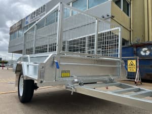 💥𝗦𝗮𝗹𝗲𝘀 𝗡𝗼𝘄 𝗢𝗻! 💥 6x4 Box Trailer With Spare Wheel Coopers Plains Brisbane South West Preview