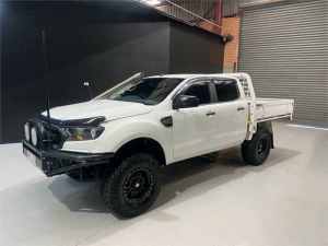 2016 Ford Ranger PX MkII XL 3.2 (4x4) White 6 Speed Manual Crew Cab Chassis