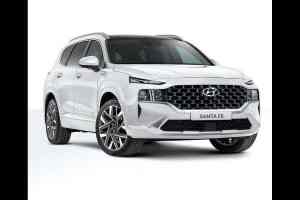 2023 Hyundai Santa Fe TM.V4 MY23 Highlander DCT White Cream 8 Speed Sports Automatic Dual Clutch Tweed Heads South Tweed Heads Area Preview