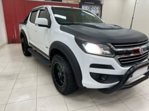2017 Holden Colorado RG MY18 LS Pickup Crew Cab White 6 Speed Sports Automatic Utility