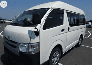 2016 Toyota Hiace HIGH-ROOF, petrol 6-speed AUTO, twin doors, make ideal CAMPERVAN.