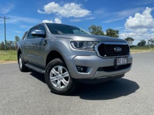 2021 Ford Ranger PX MkIII 2021.75MY XLT Aluminium Silver 10 Speed Sports Automatic Emerald Central Highlands Preview