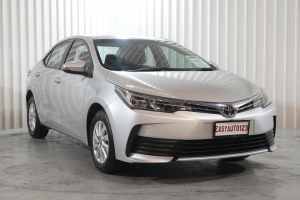 2017 Toyota Corolla ZRE172R Ascent S-CVT Silver 7 Speed Constant Variable Sedan
