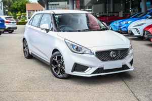 2023 MG MG3 SZP1 MY23 Excite Dover White 4 Speed Automatic Hatchback