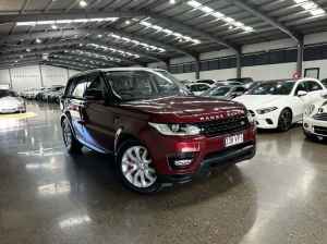 2015 Land Rover Range Rover Sport L494 15.5MY HSE Red 8 Speed Sports Automatic Wagon