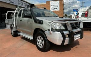 2010 Toyota Hilux KUN26R 09 Upgrade SR (4x4) Silver, Chrome 5 Speed Manual X Cab Cab Chassis Richmond Hawkesbury Area Preview