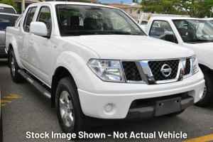 2010 Nissan Navara D40 ST (4x4) White 6 Speed Manual Dual Cab Pick-up Morayfield Caboolture Area Preview