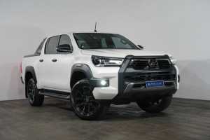 2020 Toyota Hilux GUN126R Facelift Rogue (4x4) White 6 Speed Automatic Double Cab Pick Up