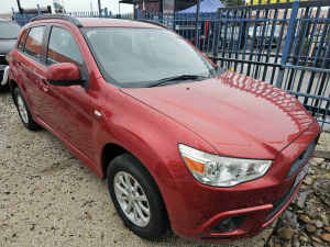 2011 Mitsubishi ASX XA MY12 2WD Red 6 Speed Constant Variable Wagon Hoppers Crossing Wyndham Area Preview