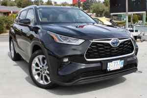 2021 Toyota Kluger Axuh78R Grande eFour Eclipse Black 6 Speed Constant Variable Wagon Hybrid