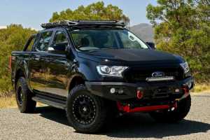2018 Ford Ranger PX MkII 2018.00MY FX4 Double Cab Black 6 Speed Manual Utility
