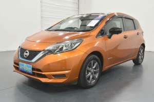 2018 Nissan Note HE12 E-POWER HYBRID 1.2L 5 SEATER Orange Hatchback