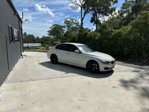 2012 BMW 320d F30 320d White 8 Speed Sports Automatic Sedan Capalaba Brisbane South East Preview