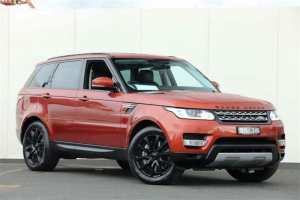 2014 Land Rover Range Rover Sport L494 MY14.5 HSE Orange 8 Speed Sports Automatic Wagon