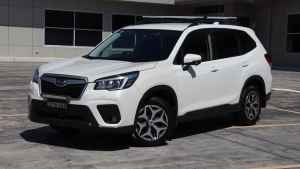 2018 Subaru Forester MY19 2.5I (AWD) White Continuous Variable Wagon