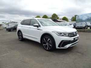 2023 Volkswagen Tiguan 5N MY24 162TSI R-Line DSG 4MOTION Allspace White 7 Speed Nowra Nowra-Bomaderry Preview