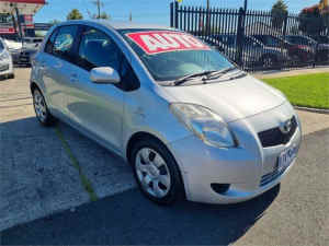 2006 Toyota Yaris NCP91R YRS Silver 4 Speed Automatic Hatchback