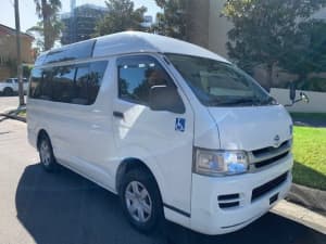 2009 Toyota Hiace  DX LWB  Welcab Automatic Highroof Low kms, $22999 ( $22250) Wollongong Wollongong Area Preview