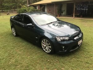 2009 HSV VE Clubsport R8 Sedan in Rare Karma Green, Supercharged LS3 V8 6.2Lt Speed Auto Only 45Kms