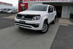 2020 Volkswagen Amarok 2H MY20 TDI550 V6 Core 4Motion White 8 Speed Automatic Dual Cab Utility