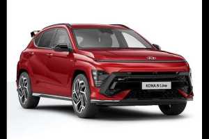 2023 Hyundai Kona SX2.V1 MY24 Premium 2WD N Line Ultimate Red 1 Speed Constant Variable Wagon Tweed Heads South Tweed Heads Area Preview
