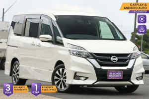 2019 Nissan Serena GFC27 HIGHWAY STAR V SELECTION (S-HYBRID) White Constant Variable Wagon